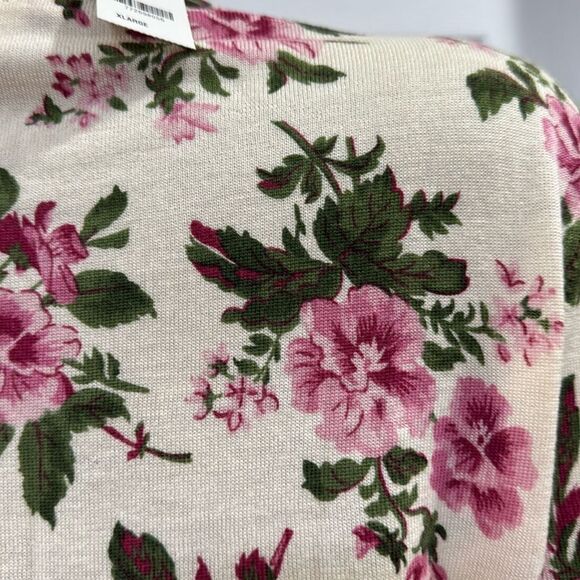 BROOKS BROTHERS MERINO WOOL SWEATER. PINK/GREEN/CREAM. - Picture 4 of 7